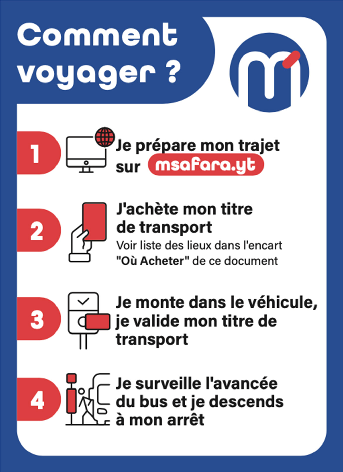 Comment voyager avec M’safara
