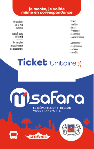 Ticket unitaire M’safara